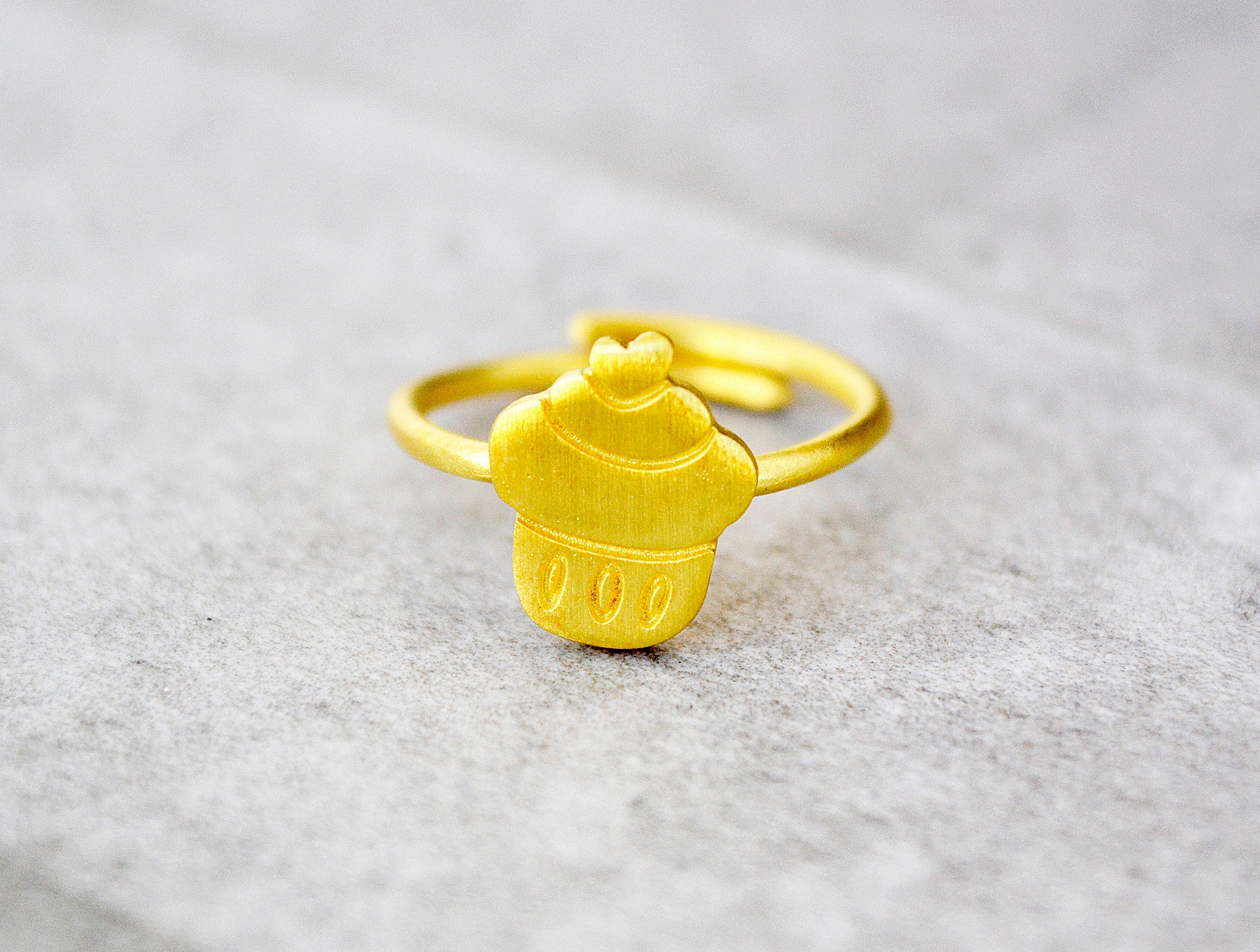 Cupcake Handmade Ring / Cake Ring / Birthday Gift / Gifts for