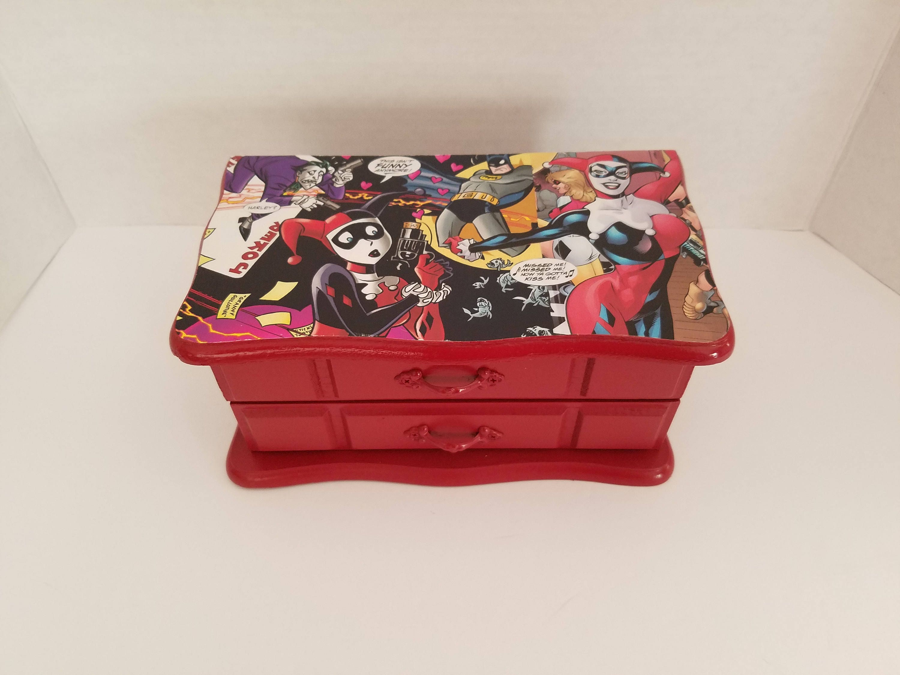 harley quinn lunch box