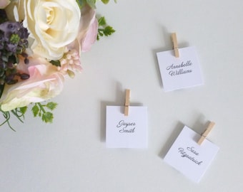 Handmade square place cards | Etsy Handmade square place cards | Etsy