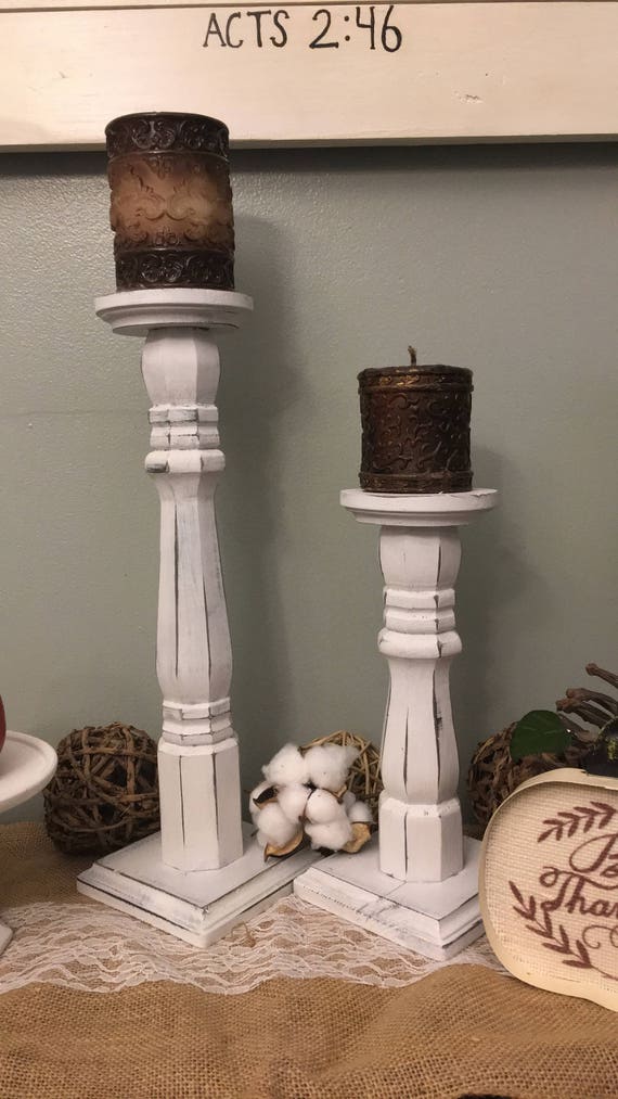 Farmhouse Candlesticks