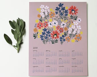Pretty calendar | Etsy