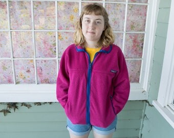 Vintage 90s Patagonia Fleece Pink