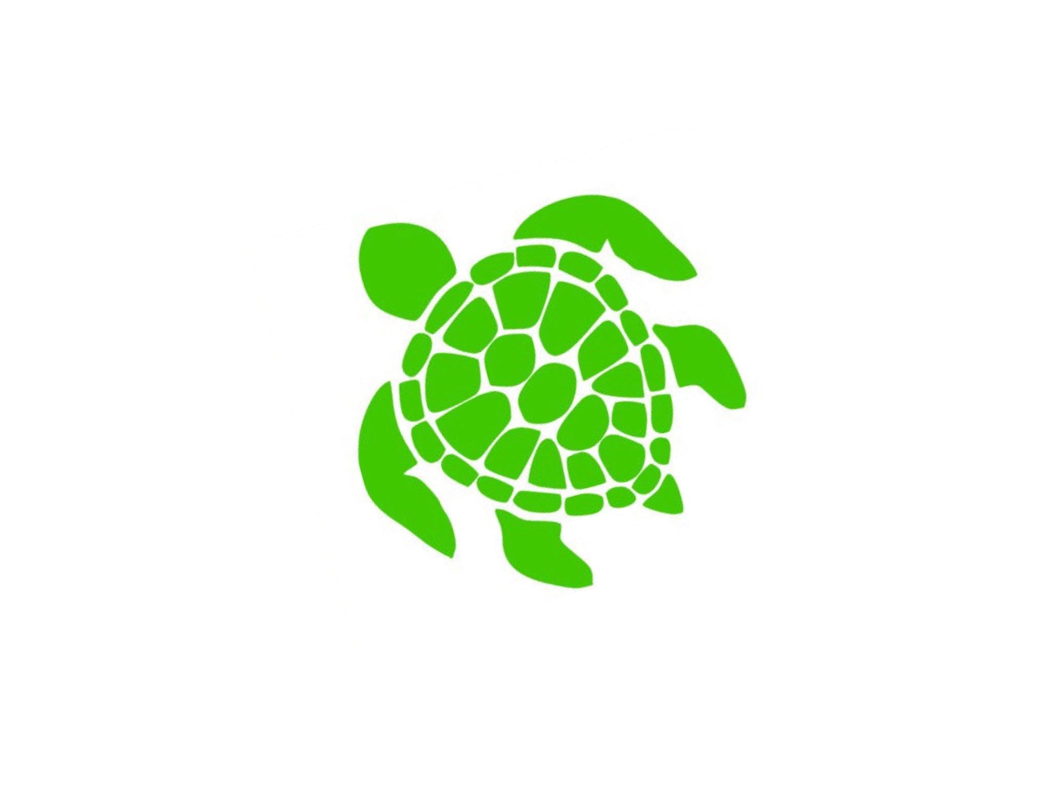 Sea Turtle Decal Turtle Decal Vinyl Turtle Decal Sea