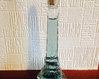 Vintage eau de toilette/Eiffel Tower/Paris souvenir bottle/French vintage bottle/Eiffel Tower perfume/Gift for her/retro souvenir