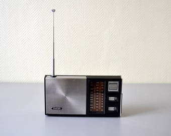Vintage radio station PHILIPS 9ORL290 3 BAND / 70s