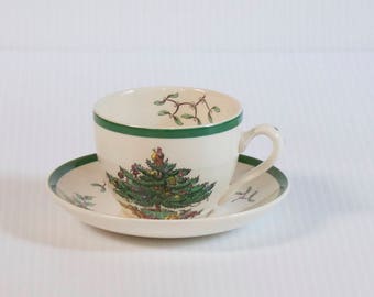 Christmas tea cup | Etsy