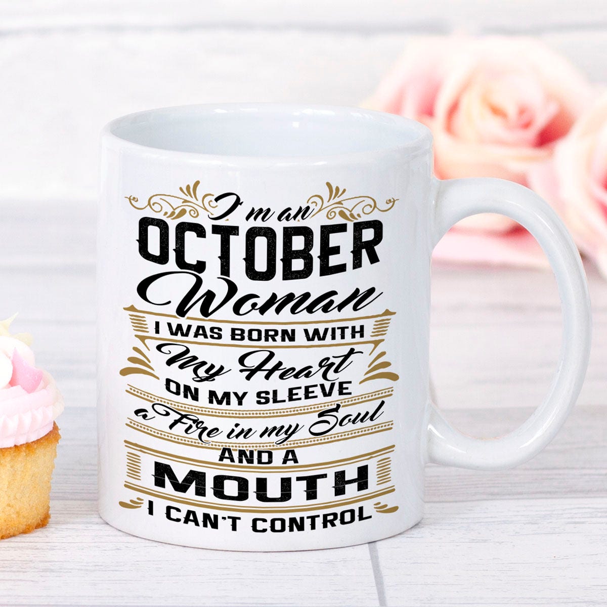 October birthday gifts October Birthday Mug Woman Birthday