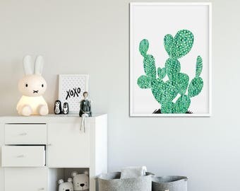 Cactus Wall Art cactus wall art | etsy Cactus Wall Art cactus wall art | etsy