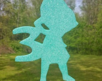 Moana Edible Wafer Cupcake Toppers – Moana Birthday Party Cake Decoration