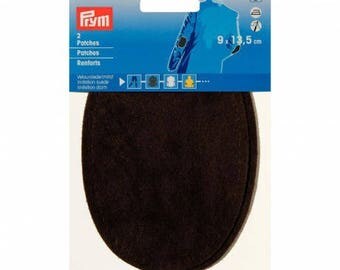 Elbow patch of quality, imitation suede 9 x 13, 5 cm