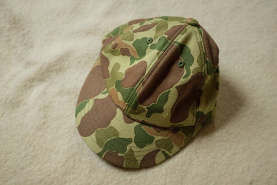 TSPTR Frogskin Camo USMC Baseball Cap Ball Hat WW2 Style Olive