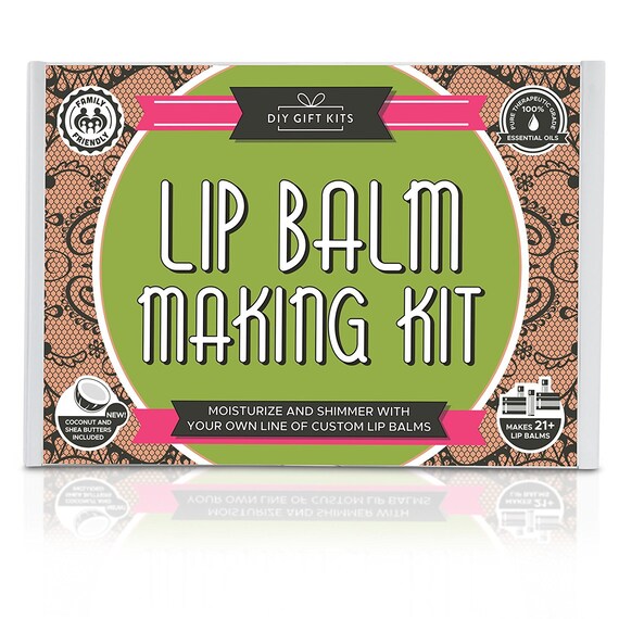 Diy Lip Balm Kit Deluxe 77 Piece Set With Filling Tray 