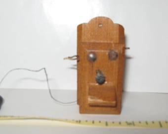Miniature antique phone