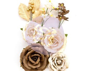 Prima Marketing Amber Moon Pre-Order Flowers - Aspen