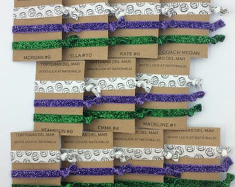 Volleyball Hair Tie, Team Spirit, Team Colors, Sport, Elastic Hair Ties, Creaseless Hair Ties, Volleyball Team, Volleyball Player