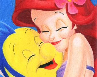 The Little Mermaid Drawing