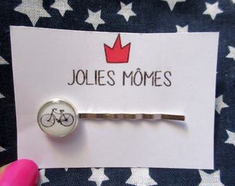 BICYCLE HAIR CLIPS - Bike Hair Clips - Hair Clips - Everyday Hair Clips - Hair Clip For Girls - Piggy Tail