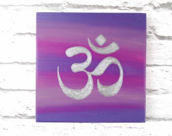 Purple Wall Decor om wall art | etsy Purple Wall Decor om wall art | etsy