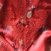 Vintage Chinese Jacket Red Satin Authentic