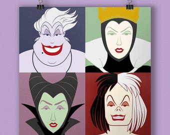 Disney Villains Chibi Bookmarks Maleficent The Evil Queen