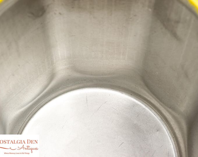 Retro Canister Set | Mod Flower and Butterfly Canisters | Aluminum Kromex Kitchenware