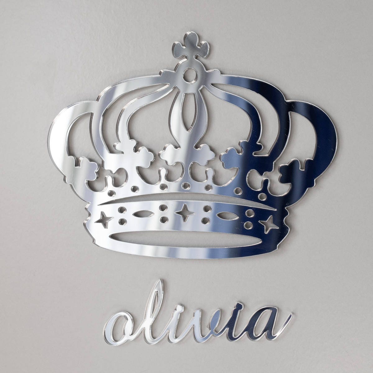 Princess Crown Royal Crown with Your Name Personalized