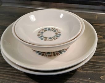 Set of 4 Canonsburg Temporama Bowls - So Shiny!