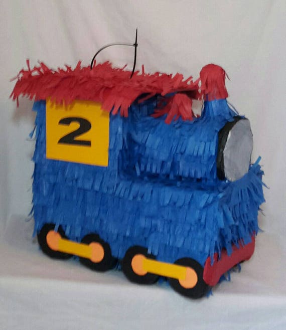 TRAIN PIÑATA. Handmade. New