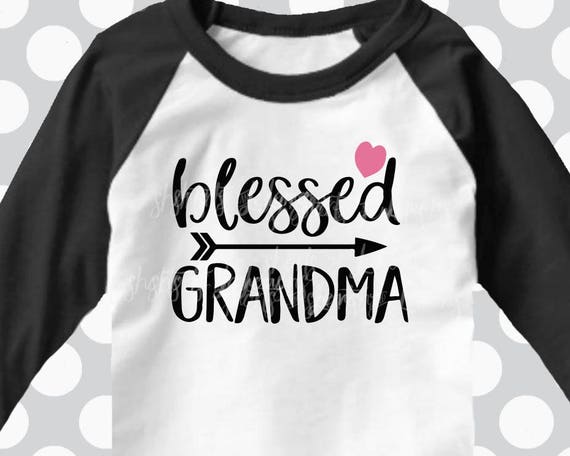 Download Grandma svg Blessed svg Grandma shirt Nana svg