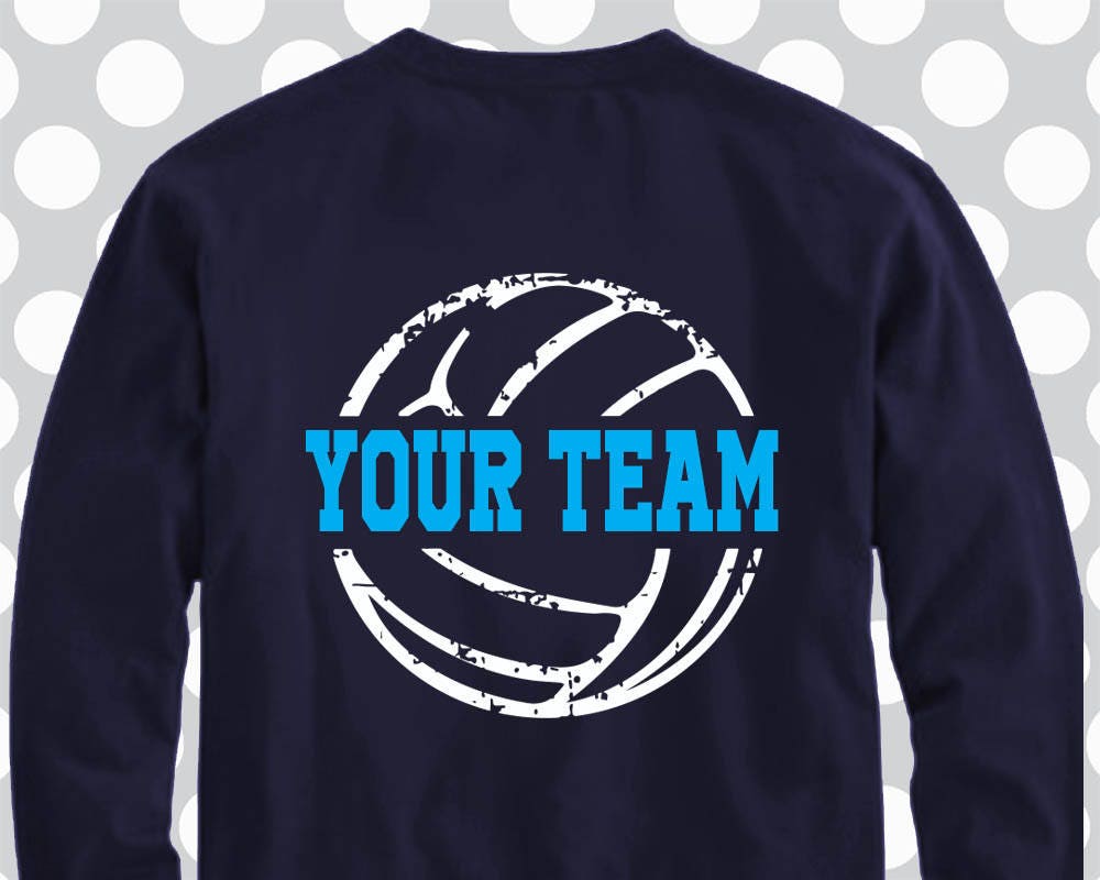 Download Volleyball Volleyball SVG Distressed Volleyball shirt
