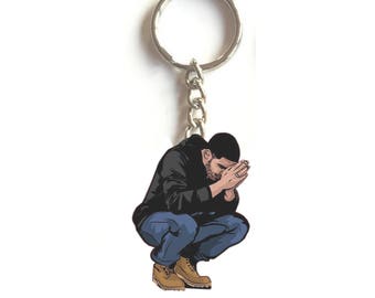 Drizzy Drake 1-800-HotlineBling Dancing Drake Keychain #1