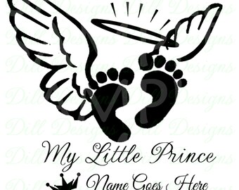 Download Mom of an Angel In Loving Memory Infant Loss SVG Sticker Decal