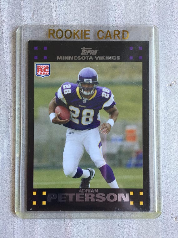 Adrian Peterson ROOKIE CARD 2007 Topps True Rookie