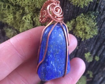 Sodalite pendant necklace