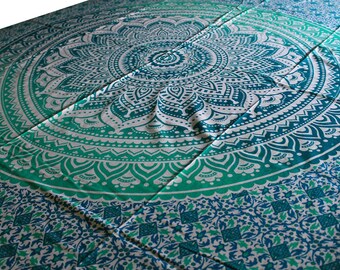 FLORAL MANDALA WALL Tapestry Hanging decor for home | Table cover | Bonhomie | Trendy | Handmade