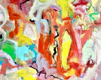 Original Abstract Painting on canvas, home decor, modern art