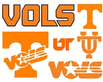 Tennessee Vols svg, Tennessee volunteers svg, University of Tennessee svg, dxf, cricut, silhouette cutting file, download, svg files
