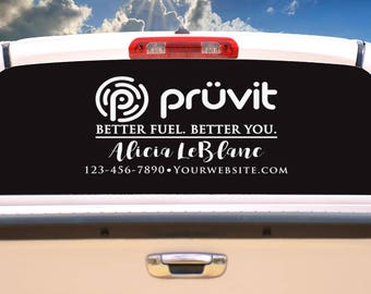 Pruvit Business logo- Car Vinyl Decal