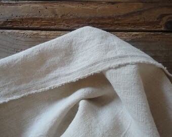 heavy RAMIE in off white or indigo blue (270 g) _ fabric by yard