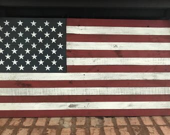American Flag Rustic Pallet Reclaimed Wood American Flag Rustic Pallet Reclaimed Wood