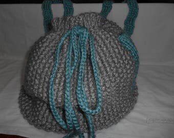 Backpack knit fabric lining