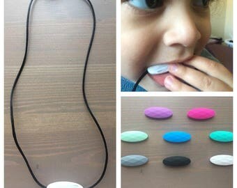 Silicone Chewing Necklace! Chewlery, Sensory Chewing Necklace, Autism Chew Necklace