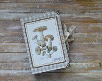 Botanical Junk Journal, Nature Junk Journal, Woodland Journal, Handmade Botanical Journal, Journal Notebook, Woodland Junk Journal