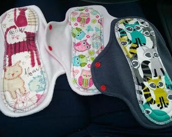 Washable surprise set of 3 mama pads