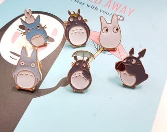 Ghibli Enamel Pins | Cute Totoro Pin