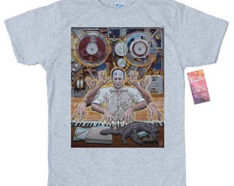 Myron Stolaroff T shirt Artwork by rosenfeldtown