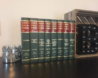Vintage Law and Legal Books - New, Used, Vintage, Various Colors and Sizes