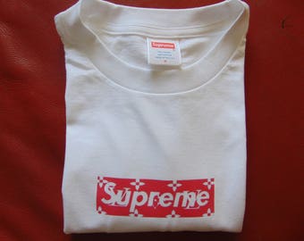 Supreme t shirt | Etsy