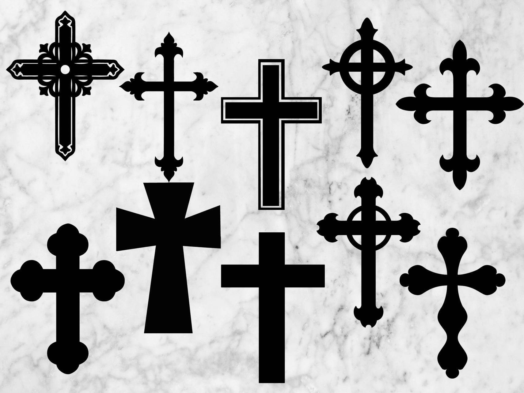 Crosses Svg Cross Svg Cross Cut files dxf eps png and