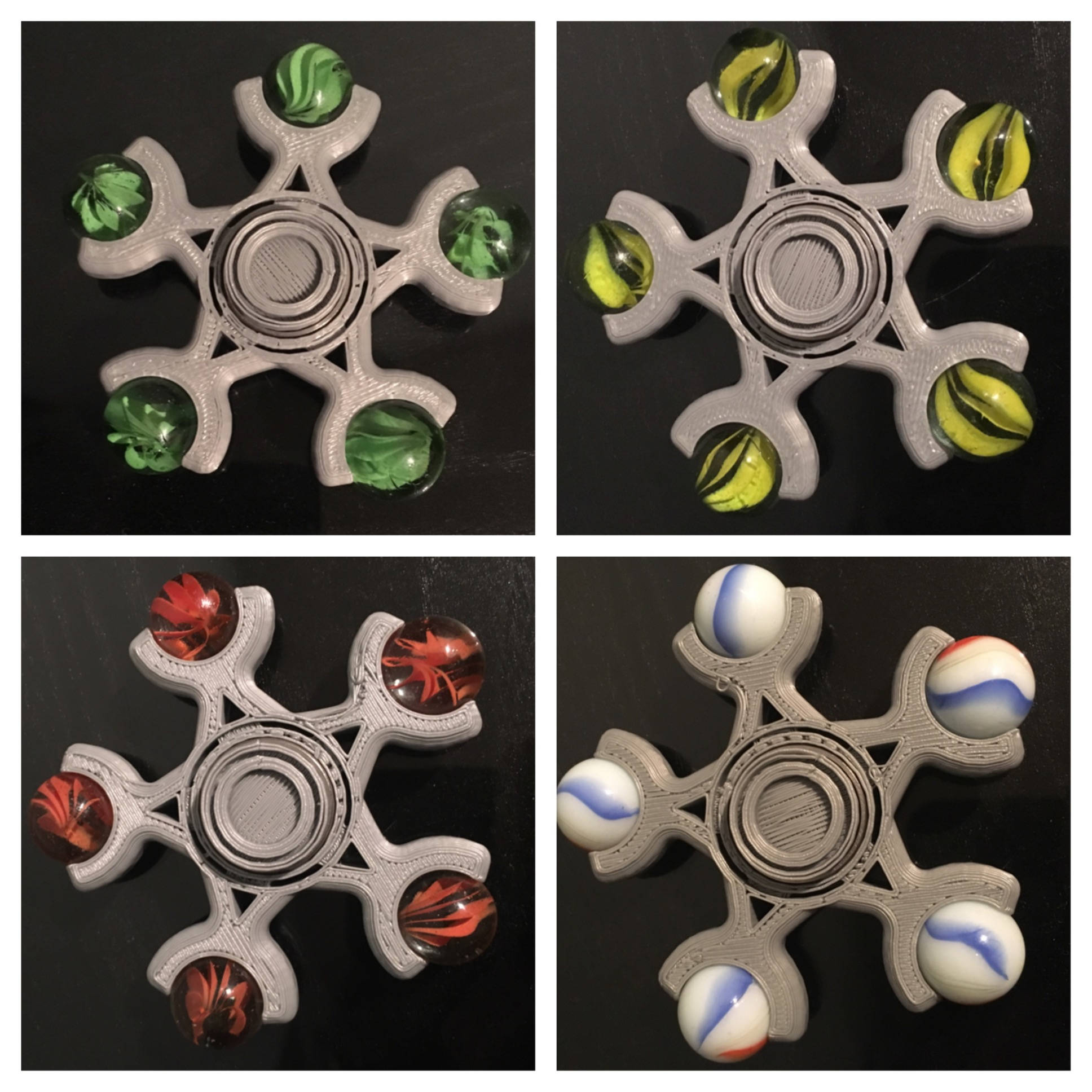 Fidget spinner hand spinner marbles new spinner Custom